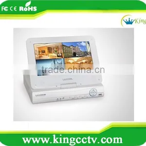 8channel 10.1inch AHD / NVR / DVR With Built-in LCD Monitor thumbnail-1