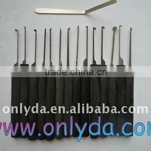 New High Quality Dimple Lock Pick (14-Piece Set) Locksmith Tool thumbnail-1