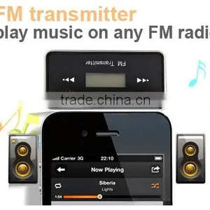 CAR WIRELESS MP3 FM RADIO TRANSMITTER HANDS FREE FOR MOBILE IPAD thumbnail-1
