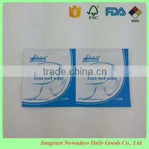 Individual Small Pocket Glass Wet Wipes thumbnail-2