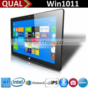 2014 NEW! 10.1 Inch 3g Windows Tablet pc With Intel Baytrail-T Z3770 Quad-core 2G/32G 2.0MP/2.0MP BT 4.0 thumbnail-1