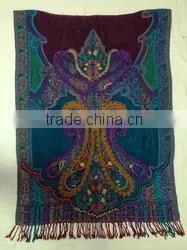 Boil Wool Embroidery Shawls thumbnail-1
