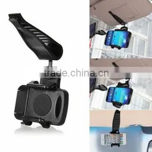 Universal Car Sun Visor Mount / Car Phone Bracket / Car Mount Bracket for Mobile Phone thumbnail-1