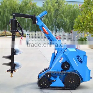 MS500 Mini Skid Steer Tracking Loader Machinery thumbnail-4