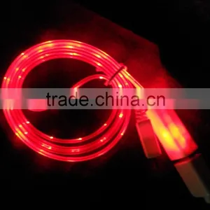 New LED Light Micro USB Charger Data Sync Cable Cord for Samsung Led USB Cable thumbnail-5