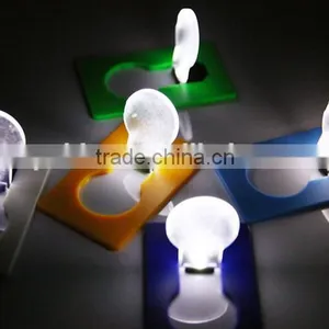 Portable Led Card Pocket Light Bulb Lamp,mini Led Credit Card Light, Christmas Card&switch Card Sharp Credit Card Led Light Bulb thumbnail-3