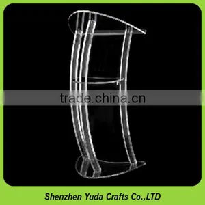 Acrylic Podium With Surface Tubes Customized Size Church Podium thumbnail-1
