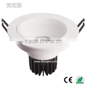 3" Flat Wih Bowl Downlight, Fixed and White Painting 5W 7W 9W Cob Led Downlight thumbnail-1