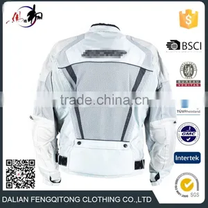 High Quality Men's Hardmesh Motorcycle Jacket Factory thumbnail-3