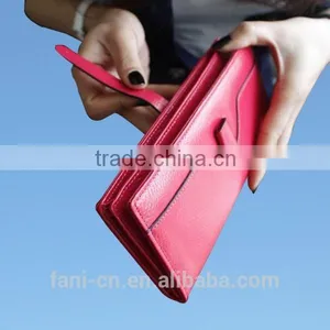 Chinese Designer Design Genuine Leather Clutch Purse for Ladies With Luxury Appearance thumbnail-5