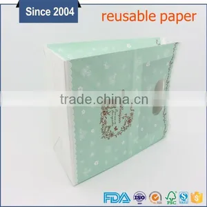 Color Printing Popular Die Cut Hole Handle White Kraft Paper Bags thumbnail-5