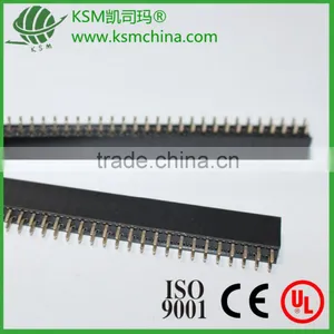 Female Header 2.54mm Double Row Straight 40 Pin thumbnail-1