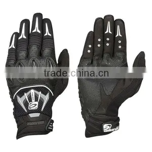 Adjustable Wrist Velcro Motorcycle Gloves thumbnail-1