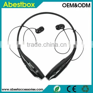 HV-800 Wireless Bluetooth Headset - Bluetooth V4.0 With Memory Flex Neckband Design for IPhone Samsung LG HTC Cellphones thumbnail-1