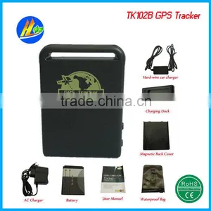 With Movement Alarm & TF Card for Cars or Human Personal GPS Tracker TK102B thumbnail-1