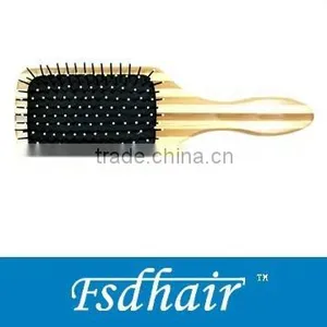 Bamboo Paddle Hair Brush thumbnail-1