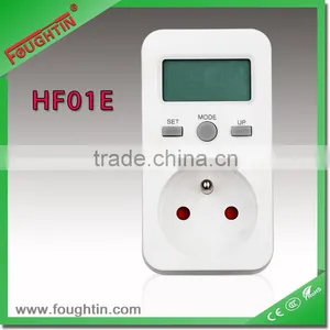 ENERGY METER WITH DIGITAL TIMER SOCKET TO FRENCH PLUG thumbnail-1