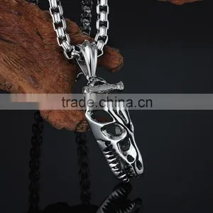 Latest Fashion Stainless Steel Casting Animal Bone Pendant thumbnail-1