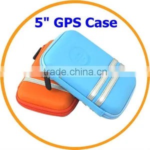 2013 HOT PU EVA 5.0' 5.1'or 5.3 Inch GPS Carry Case Bag Orange/blue From Dailyetech thumbnail-1