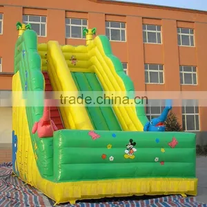 High Quality Funny Outdoor Inflatable Little Tikes Elephant Slide for Sale thumbnail-1