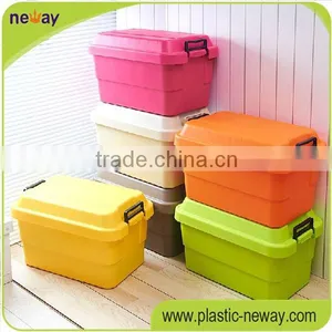 New Arrival PP Eco-Friendly Folding Stocked Keyway Plastic Storage Box thumbnail-1