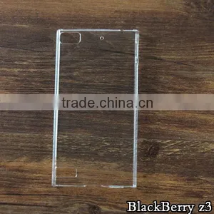 High Quality Mobile Phone Case for Blackberry Z3, PC Crystal Hard Phone Cover BB Z30 OEM&ODM thumbnail-3