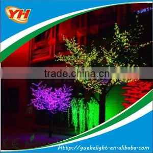 Artificial Flower Outdoor Lights Cheap Led Cherry Tree Lamp Faked Tree Trunk thumbnail-1