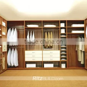 Wooden Almirah Designs, 3 Doors Mdf Almirah, Wood Closet Wardrobe thumbnail-6