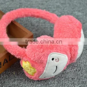 Smile Face Applique Children Earmuffs For Sale thumbnail-3