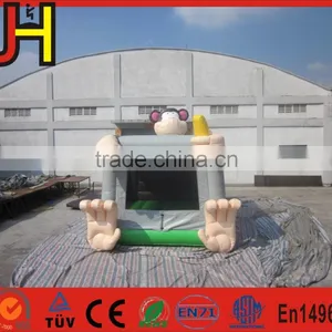 Outdoor Toys Inflatable Monkey Bouncer, Infatable Mini Size Bouncer for Children thumbnail-1