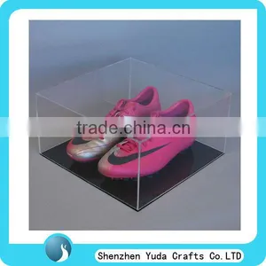 Clear Acrylic Shoe Boxes,acrylic Football Boot Display Case thumbnail-1