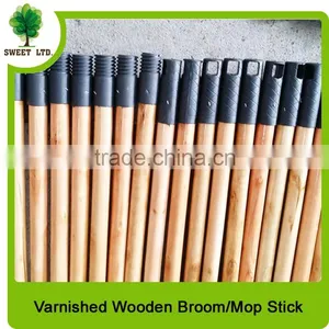 Varnished Wooden Broom Mop Handles With Competiive Price thumbnail-3