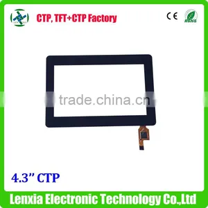 Standard or Custom I2C Interface 4.3 Inch Touch Screen Panel thumbnail-3