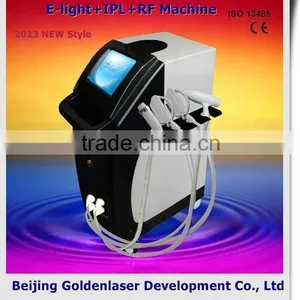 2013 Cheapest Price Beauty Equipment Skin Tightening E-light+IPL+RF Machine Epilight Hair Removal Machine Vertical thumbnail-1