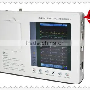 Big Display 3 Channel Electrocardiograph Electrocardiogram EKG 903A3 ECG Machine Manufacturer thumbnail-1