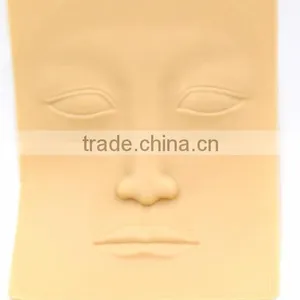 3D Face Practice Skin With Lips & Nose & Eyes & Eyebrows, Professional Combination PMU Practice Face Skin thumbnail-6