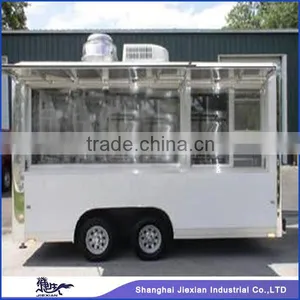 JX-FS400B Reputed Outdoor Customized Street Mobile Food Cheap Concession Trailers for Sale thumbnail-1