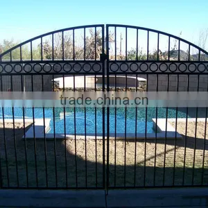 Antique Wrought Iron Bar Fence Design thumbnail-1