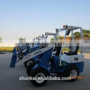 Hot Selling China Mini Hydraulic Wheel Loader Quick-hitch JOYSTICK With CE for European Market thumbnail-2