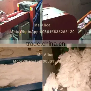 Automatic Waste Glass Fibre Polyster Yarn Leather Chopping Machine thumbnail-3