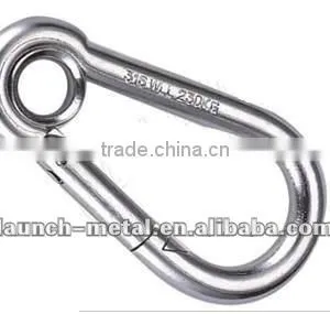 LF-JS2450 STAINLESS STEEL ,SNAP HOOK,WITH EYELET ADN SCREW SISI316 OR304 thumbnail-1