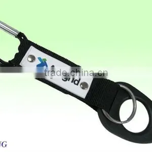 Cheap Short Lanyard With Carabiner Hook and Bottle Holder thumbnail-1