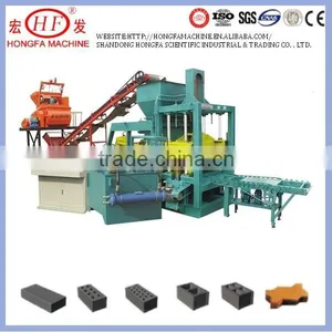 Block and Brick Making Machine,Automatic Brick Machine(QT4-15B) thumbnail-1