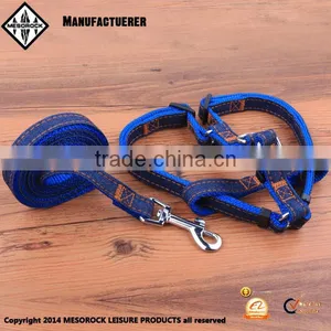 High Quality Pet Products Dog Harness and Collar Durable Nylon Pet Leash thumbnail-2