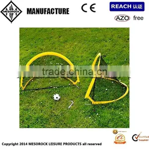 OUTDOOR PLAY FOOTBALL SPORTS GOAL SET OF 2 TRAINING SOCCER TOY OUTDOOR NEW FUN thumbnail-2