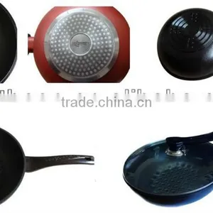 3D Ceramic Coating Deep Die-Casting Alu Frying Pan(Invention Patent Granted in China,2013 Perfect Portable Houseware Gift ) thumbnail-1