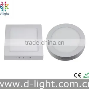 6/12/18/24w Round & Square Surface Mounted Led Panel Light thumbnail-5