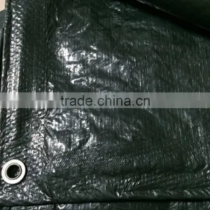 Recycled Plastic Black Plastic Tarpaulins,polyethylene Weather Resistant Fabric pe Tarpaulin thumbnail-1