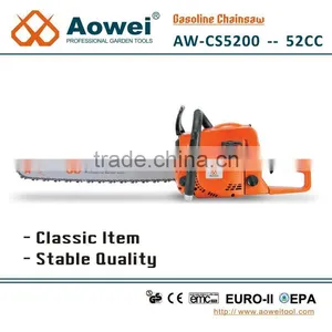 52cc Petrol Chainsaw, CE/EMC Approved, Gas Saw, Chain Saw thumbnail-1