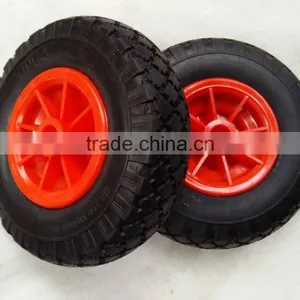 16inch 4.0-6 pu Foam Flat Free Wheel for Hand Trolley thumbnail-1